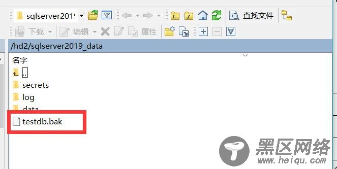 SQL Server in Docker 还原数据库