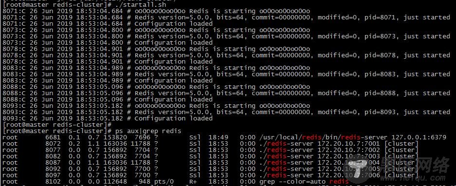 CentOS 7下Redis5集群的搭建和使用