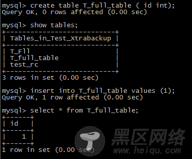 Percona XtraBackup 关于 MySQL备份还原的详细测试