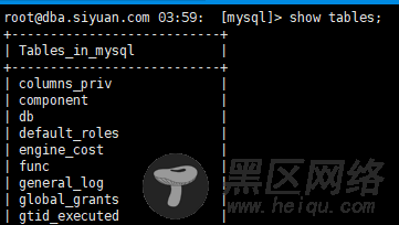 MySQL 8.0 四个默认数据库分析