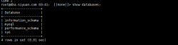 MySQL 8.0 四个默认数据库分析