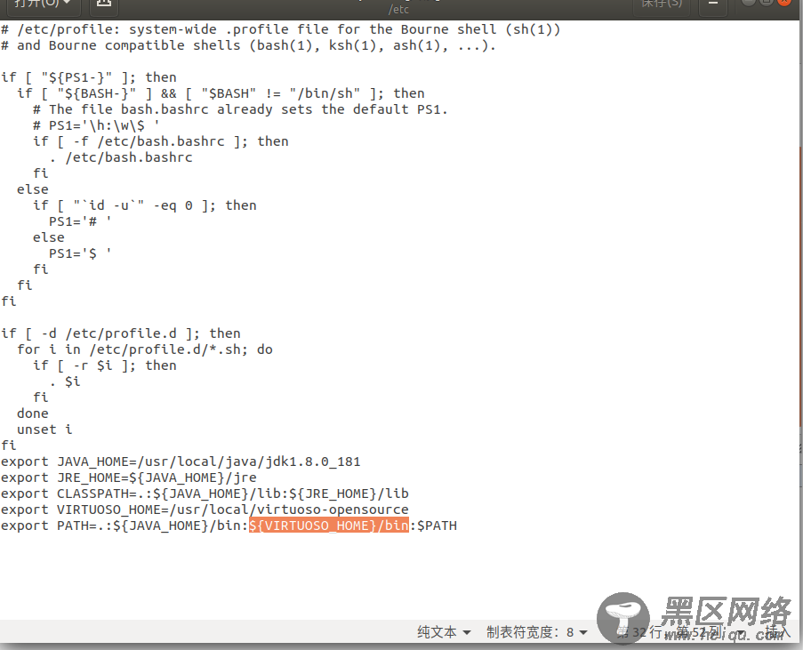 Linux系统下virtuoso数据库安装与使用