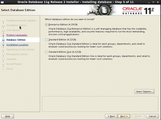 Oracle Linux 7.3 下Oracle 11g数据库安装