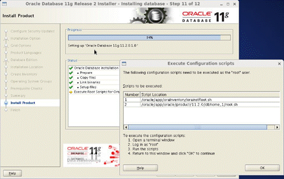 Oracle Linux 7.3 下Oracle 11g数据库安装