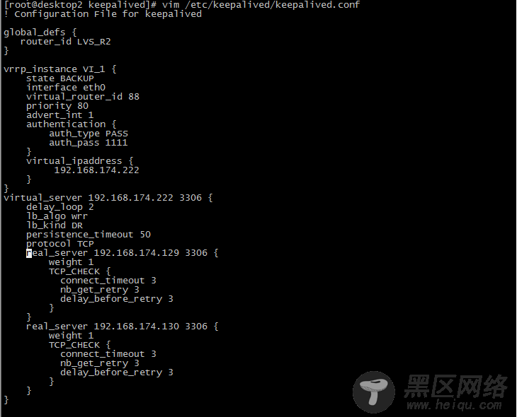 MySQL主从备份和主主备份配置+Keepalived+MySQL读写分离