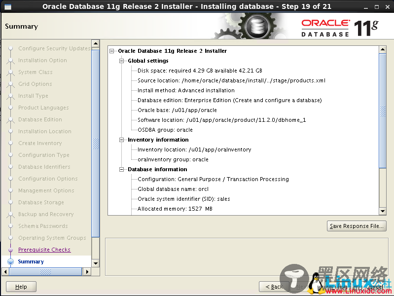 最全的CentOS 6.10详细安装Oracle 11G R2图文教程