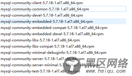 CentOS 7安装MySQL 5.7.18 过程笔记