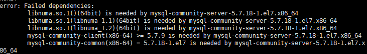 CentOS 7安装MySQL 5.7.18 过程笔记