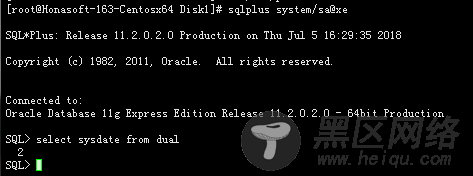 CentOS 7安装Oracle 11g XE