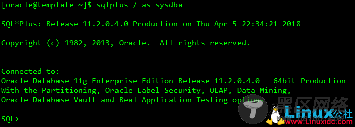 Linux下Oracle 11g 单实例静默安装