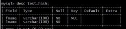 MySQL的哈希索引和原理研究测试