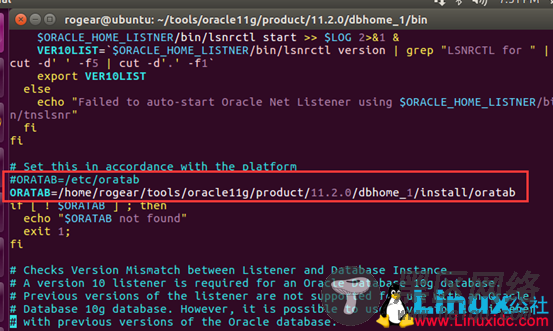Linux设置Oracle开机自启动