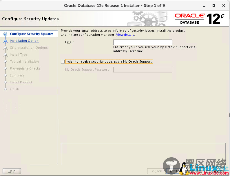 Oracle Linux 7.4 安装 Oracle 12C