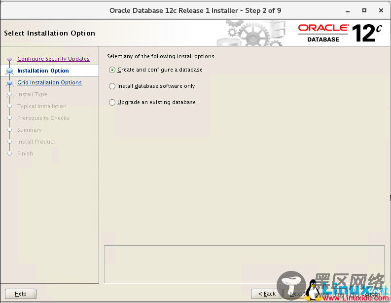 Oracle Linux 7.4 安装 Oracle 12C