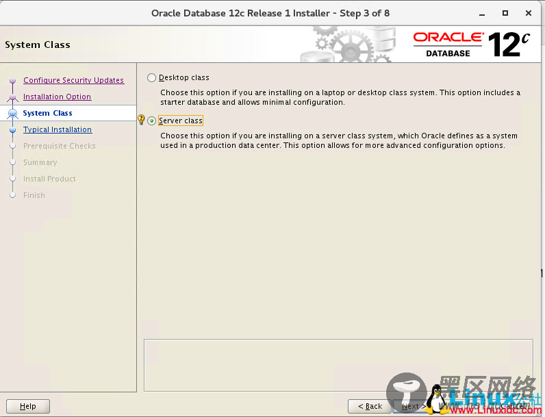 Oracle Linux 7.4 安装 Oracle 12C