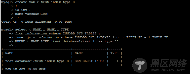 MySQL InnoDB引擎B+树索引简单整理说明