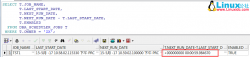 Oracle Scheduler中的repeat