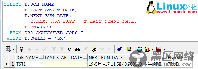 Oracle Scheduler中的repeat