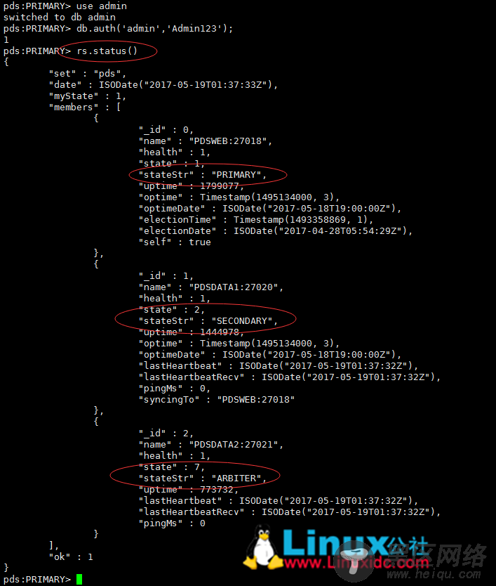 Zabbix使用Python实现监控MongoDB副本集状态