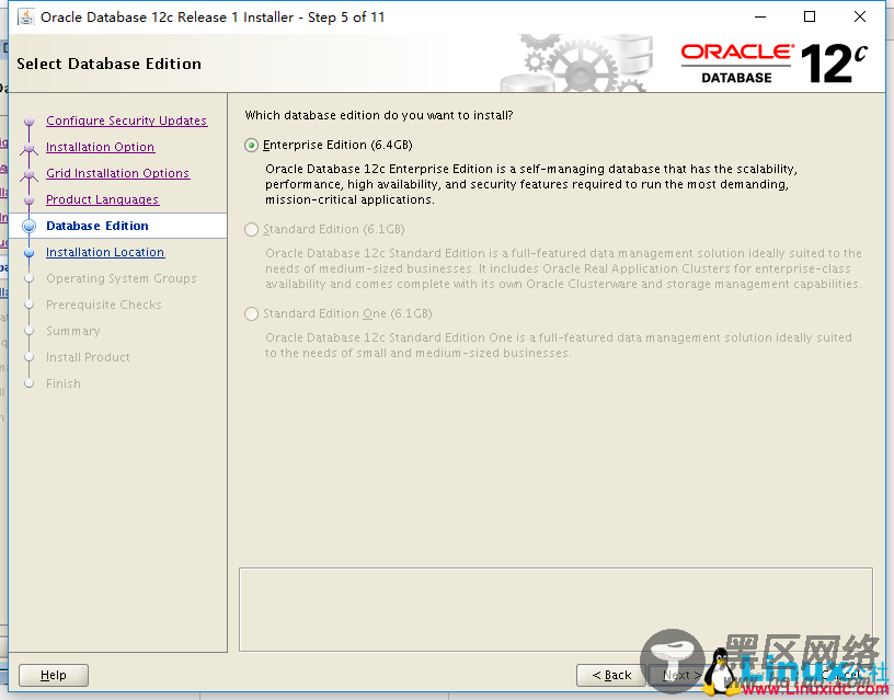 Red Hat Enterprise Linux 7.2 安装 Oracle 12c