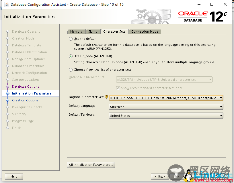 Red Hat Enterprise Linux 7.2 安装 Oracle 12c