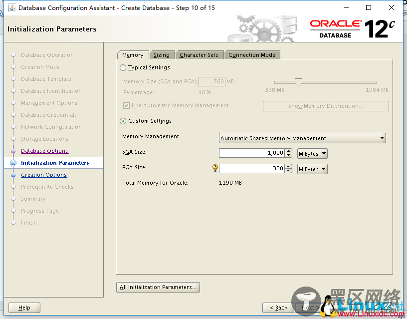 Red Hat Enterprise Linux 7.2 安装 Oracle 12c