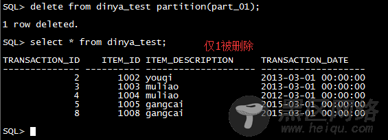 详解Oracle partition分区表