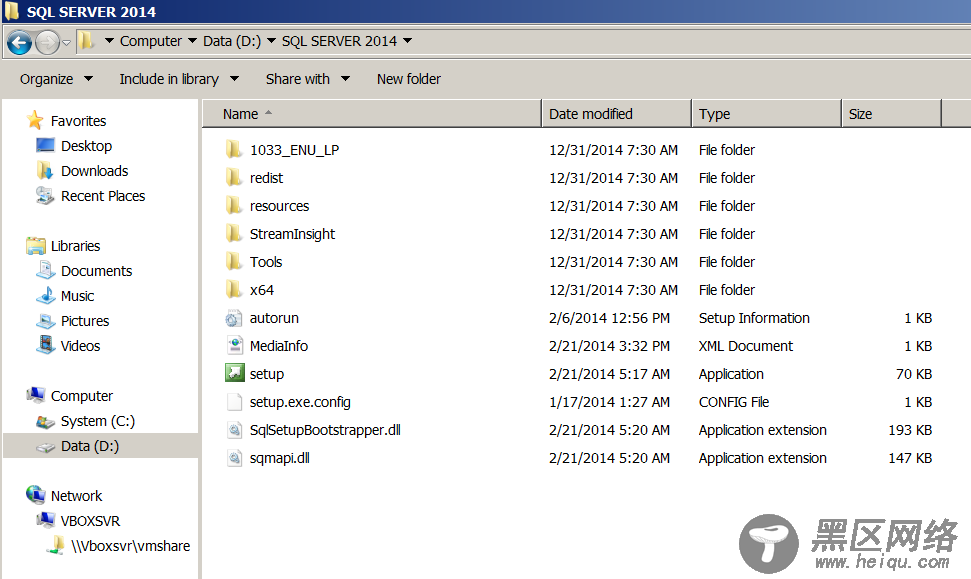 SQL Server 2014 安装图解