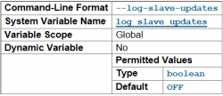 MySQL主从同步设置的重要参数log