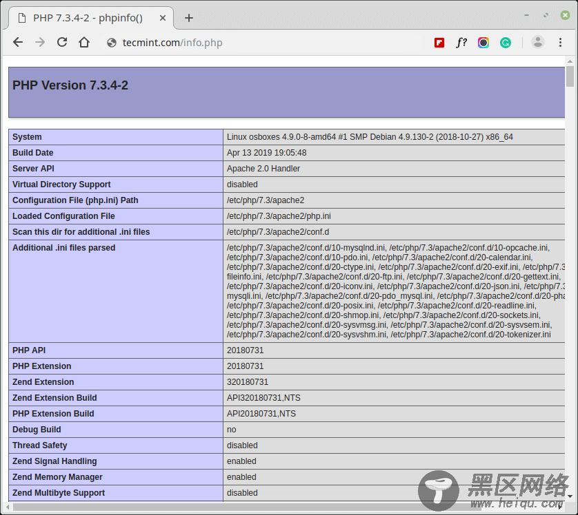 如何在Debian 10服务器上安装LAMP