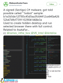 MalwareHunterTeam发现了新的SectopRAT特洛伊木马