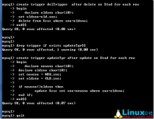 MySQL触发器的正确用法