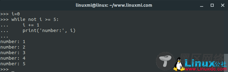 Python while 循环语句使用详解
