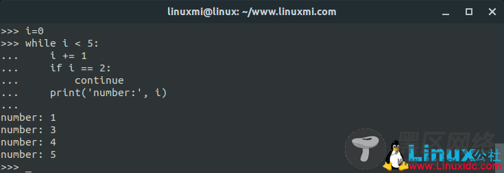Python while 循环语句使用详解