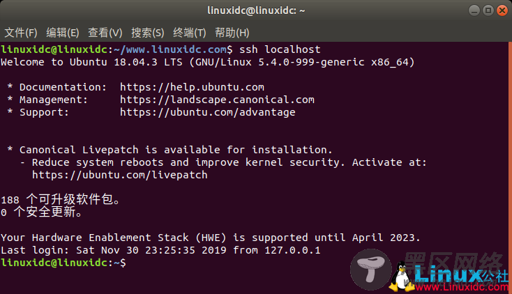 Ubuntu 18.04下搭建单机Hadoop和Spark集群环境