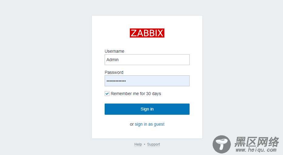 Zabbix忘记Admin登录密码的解决方法