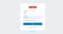 Zabbix忘记Admin登录密码的解决方法