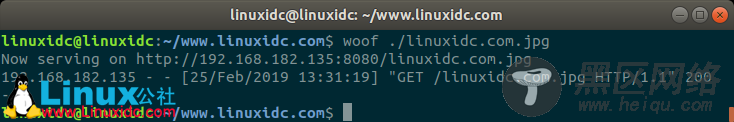 woof  - 在Linux中通过本地网络轻松分享交换文件