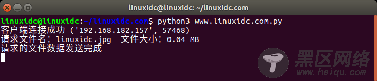 Python3使用TCP编写一个简易的文件下载器