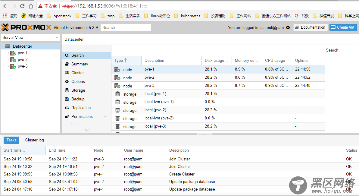 ProxmoxVE V5.2使用外部ceph存储（luminous）详解
