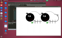 使Python中的turtle模块画图两只小羊