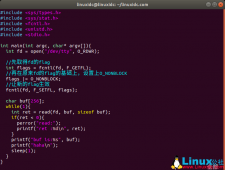 C/C++ open函数的阻塞和非阻塞