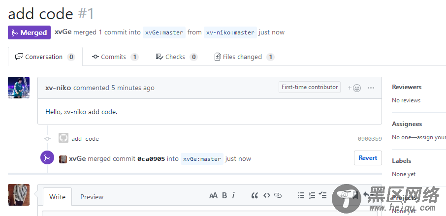 使用Git与GitHub协同开发并搭建私有GitLab代码托管服务器