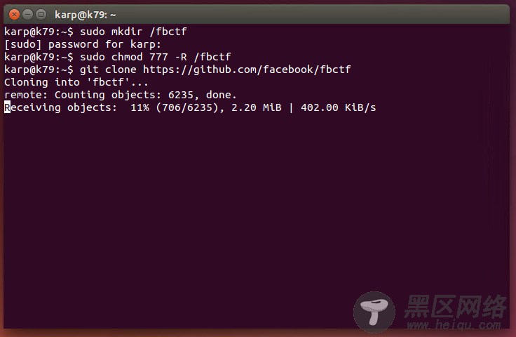 Ubuntu 14.04 LTS下安装搭建FBctf平台