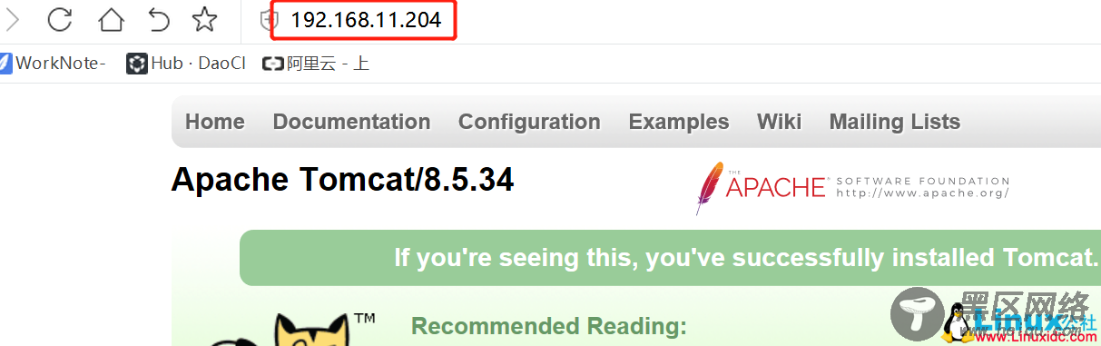 Docker构建Tomcat镜像+Nginx镜像