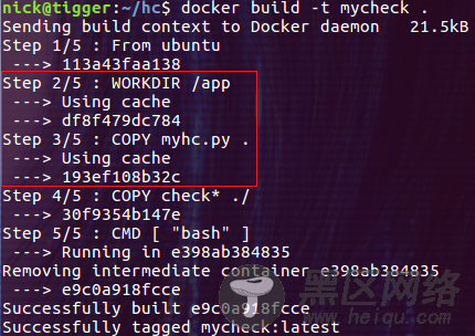 Dockerfile 中的 COPY 与 ADD 命令