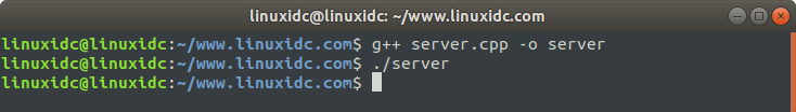 Linux网络编程之一个简单的socket程序