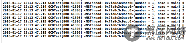 iOS多线程GCD的简单使用
