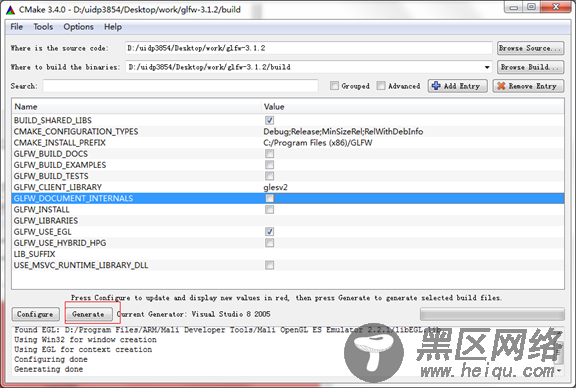 OpenGL ES之GLFW窗口搭建