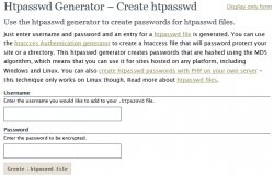 用Apache的.htaccess保护密码